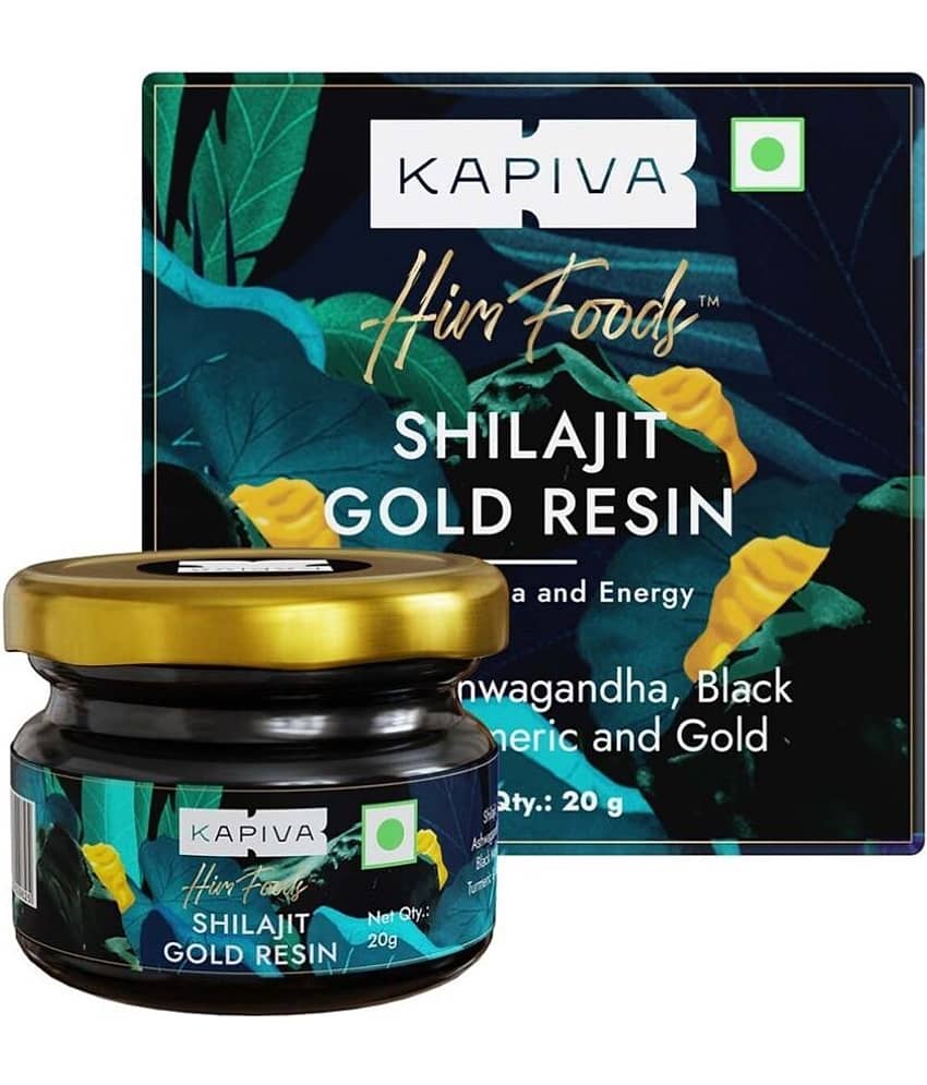 Kapiva Shilajit Gold Resin | Boosts Stamina | Contains 24 Carat Gold | 100% Ayurvedic