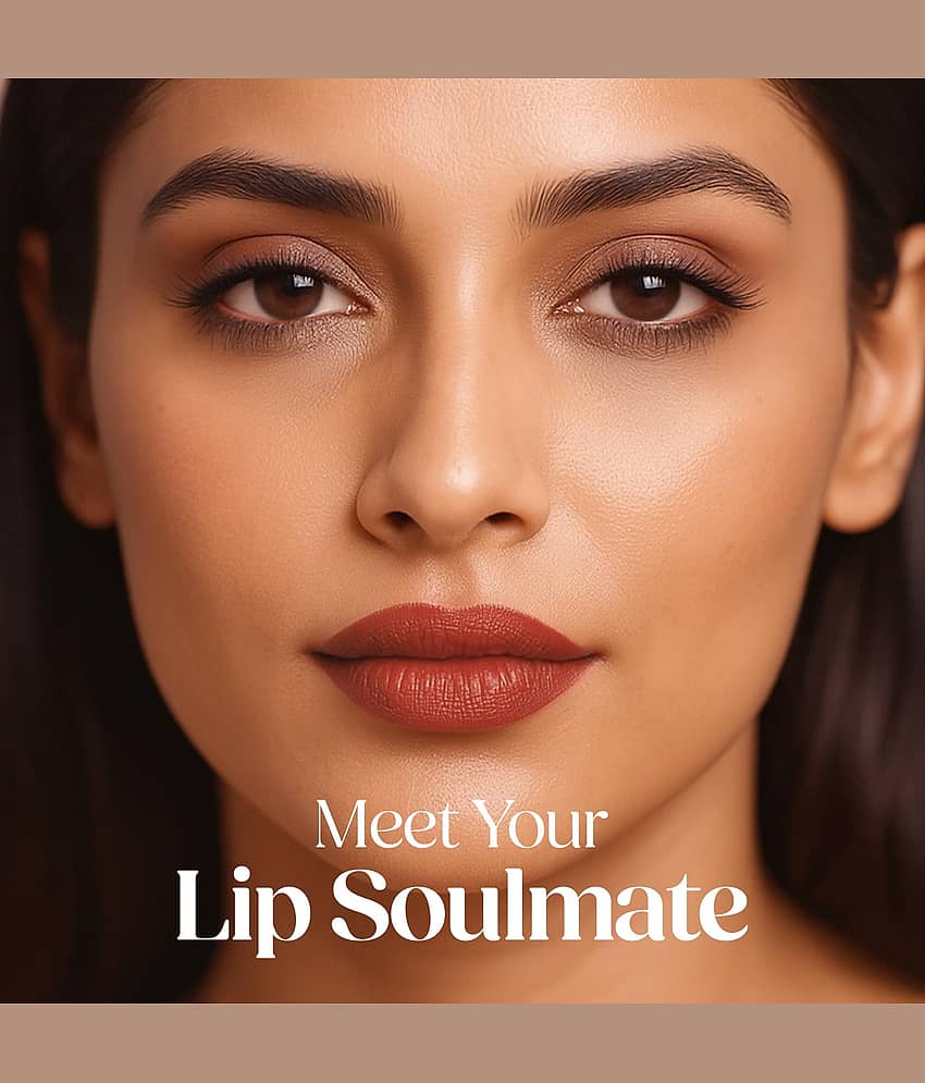 Hilary Rhoda Wine Matte Waterproof Liquid Lipstick ( Pack of 1 ) view 2