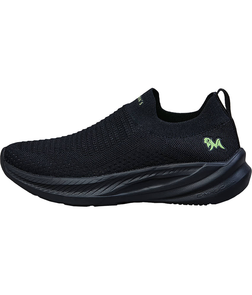 Neemans Black Men's Slip-on Shoes view 2