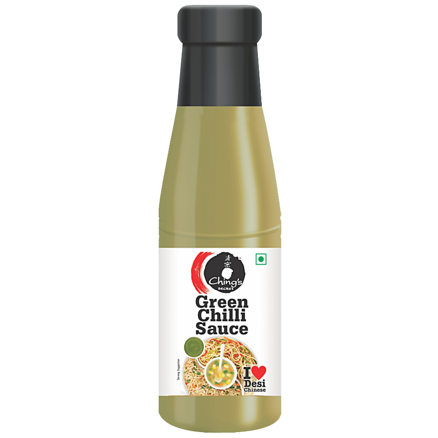 Chings Green Chilli Sauce, 190 Gm view 2