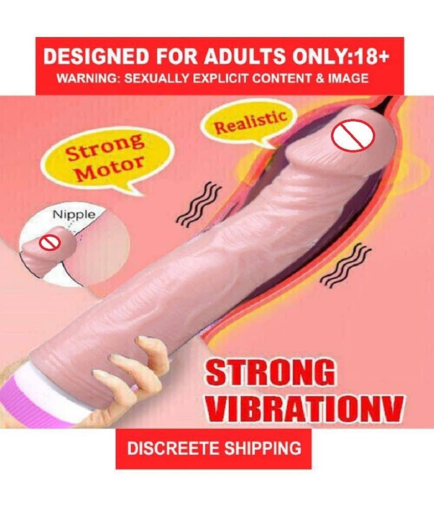 9 Inch Long And Soft Sexy Real Felling SKIN Colored Vibrating Dildo For Sexy Girls Vagina By CRAZYNYT
