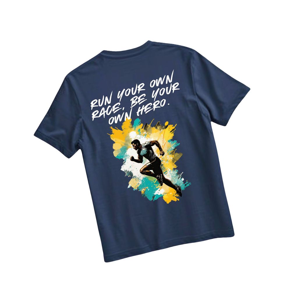 Trishoolin SSHAYU Printed T-Shirt | Design 10374MB | Regular Fit | Crew Neck / Round Neck Half Sleeve | Pack of 1 view 2