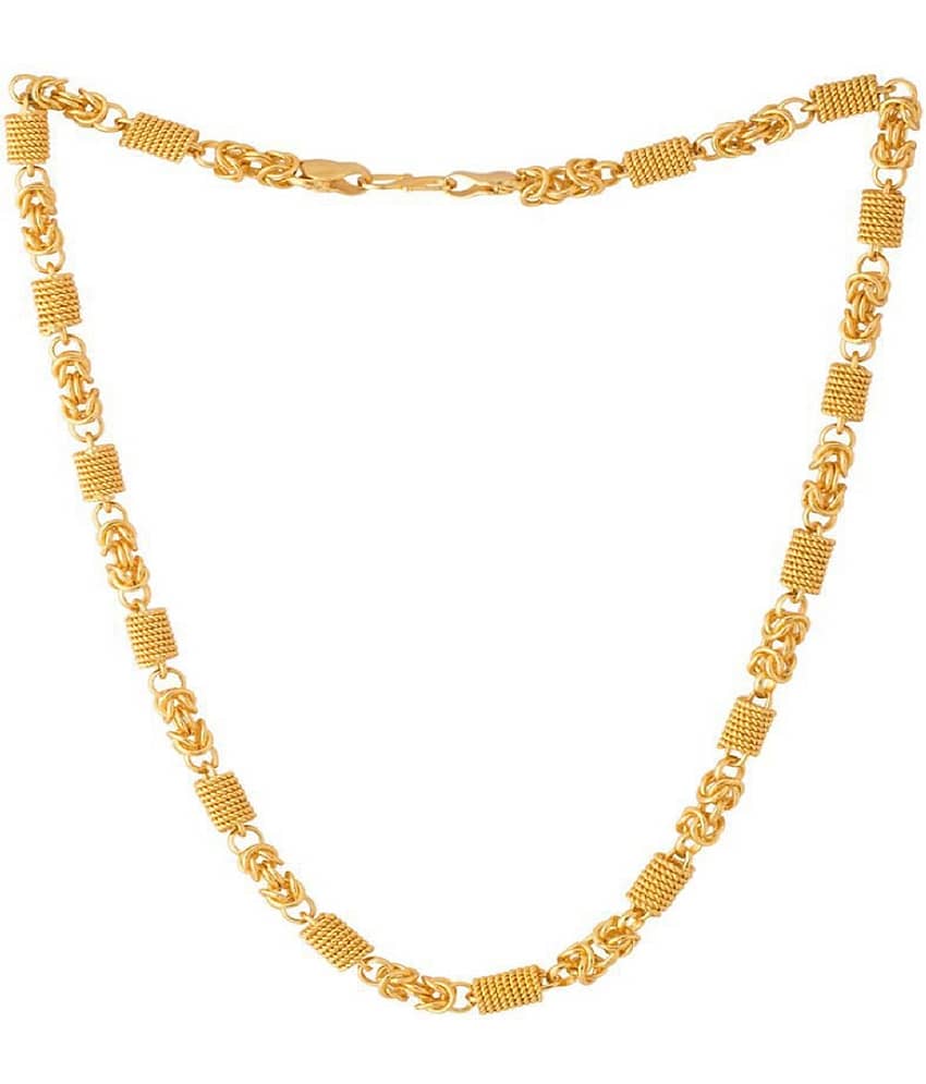 H M PRODUCT Gold Plated Chain ( Set of 1 ) view 2