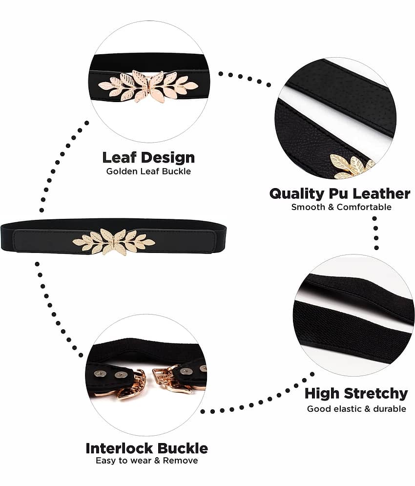 REDHORNS Fabric Women's Stretchable Belt ( Pack of 1 ) view 2