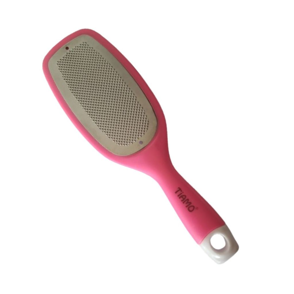 Oval Leg, Heel and Foot Scrubber for Dead Skin |Callus Remover | Pedicure Special Tool/Specially For Cracked Feet in pink view 2