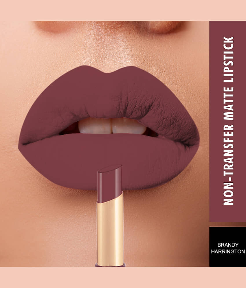 Swiss Beauty Waterproof, Non-Transfer Lipstick (First Love), 2gm view 2