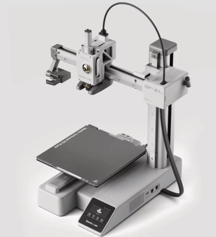 WOL3D Bambu Lab A1 Mini 3D Printer 500mm/s Speed, 180×180×180mm Build Volume, Multi-Color Printing, Auto Bed Leveling, AI Failure Detection view 2