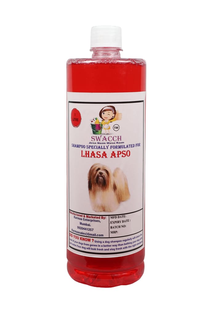 Shampoo Specially Formulated for Strawberry (Lhasa APSO 1 Litre) view 2