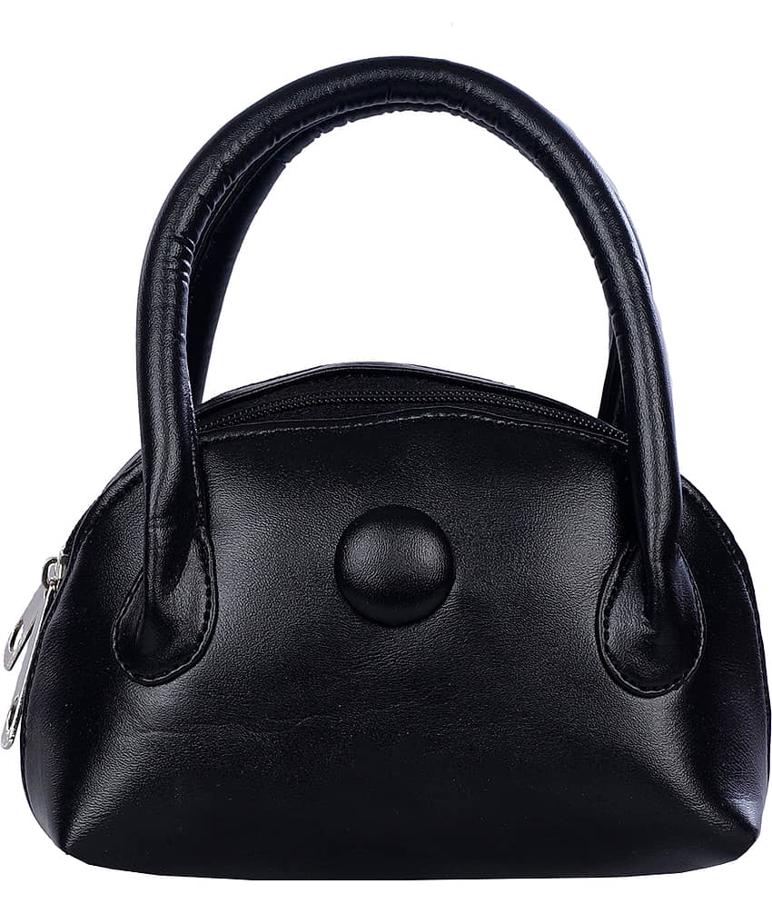 belladona designer bags Black Faux Leather Potli