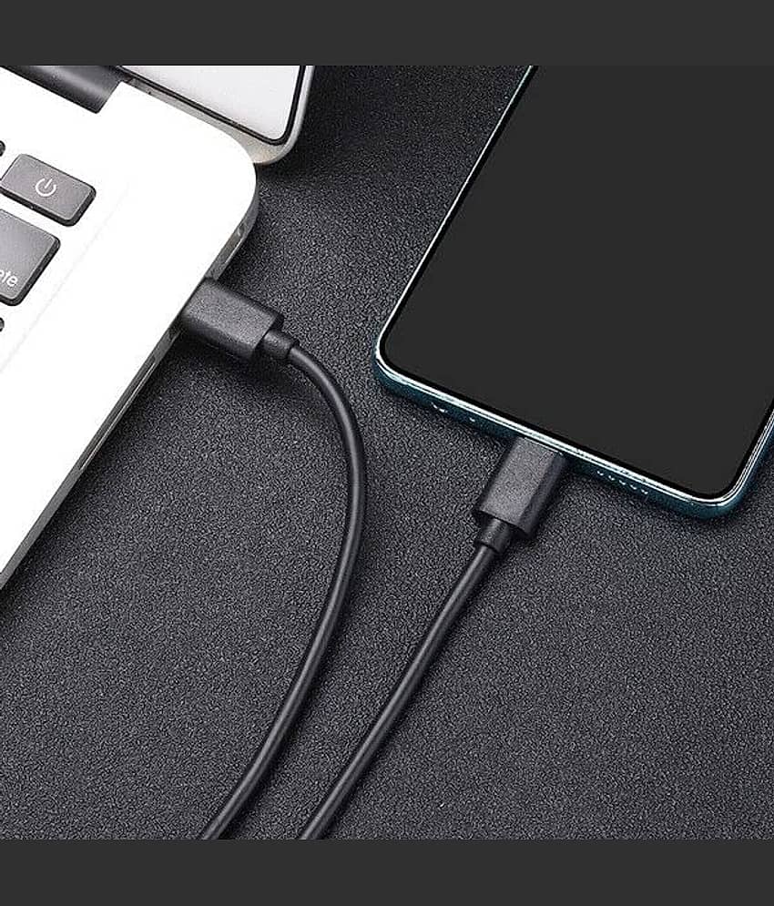 UTTU Black 5 A Type C Cable 1 Meter view 2