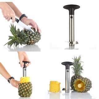 Hardik trading Pineapple Corer Cutter, Newness Premium Pineapple Corer Remover, Stainless Steel Pineapple pack of 1 view 2