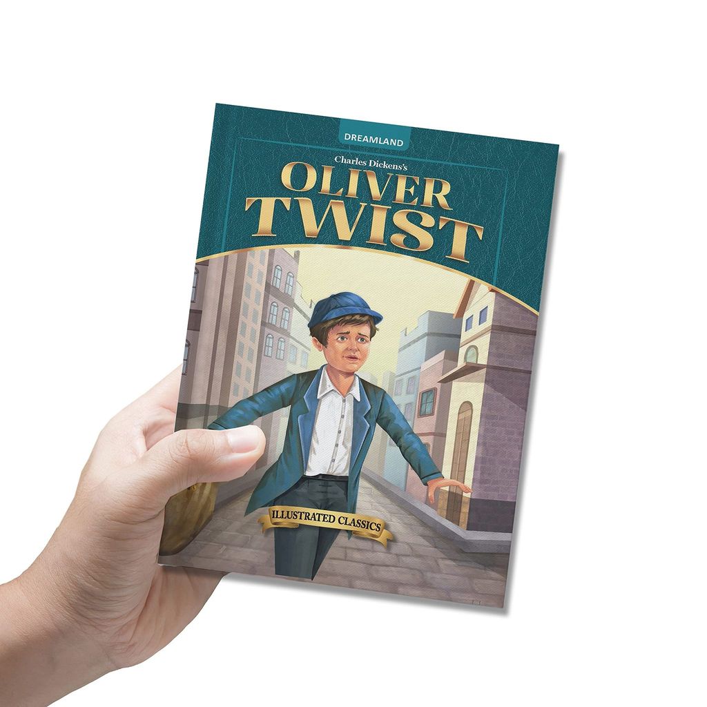 Oliver Twist- Illustrated Abridged Classics for Children with Practice Questions [Hardcover] Charles Dickens view 2