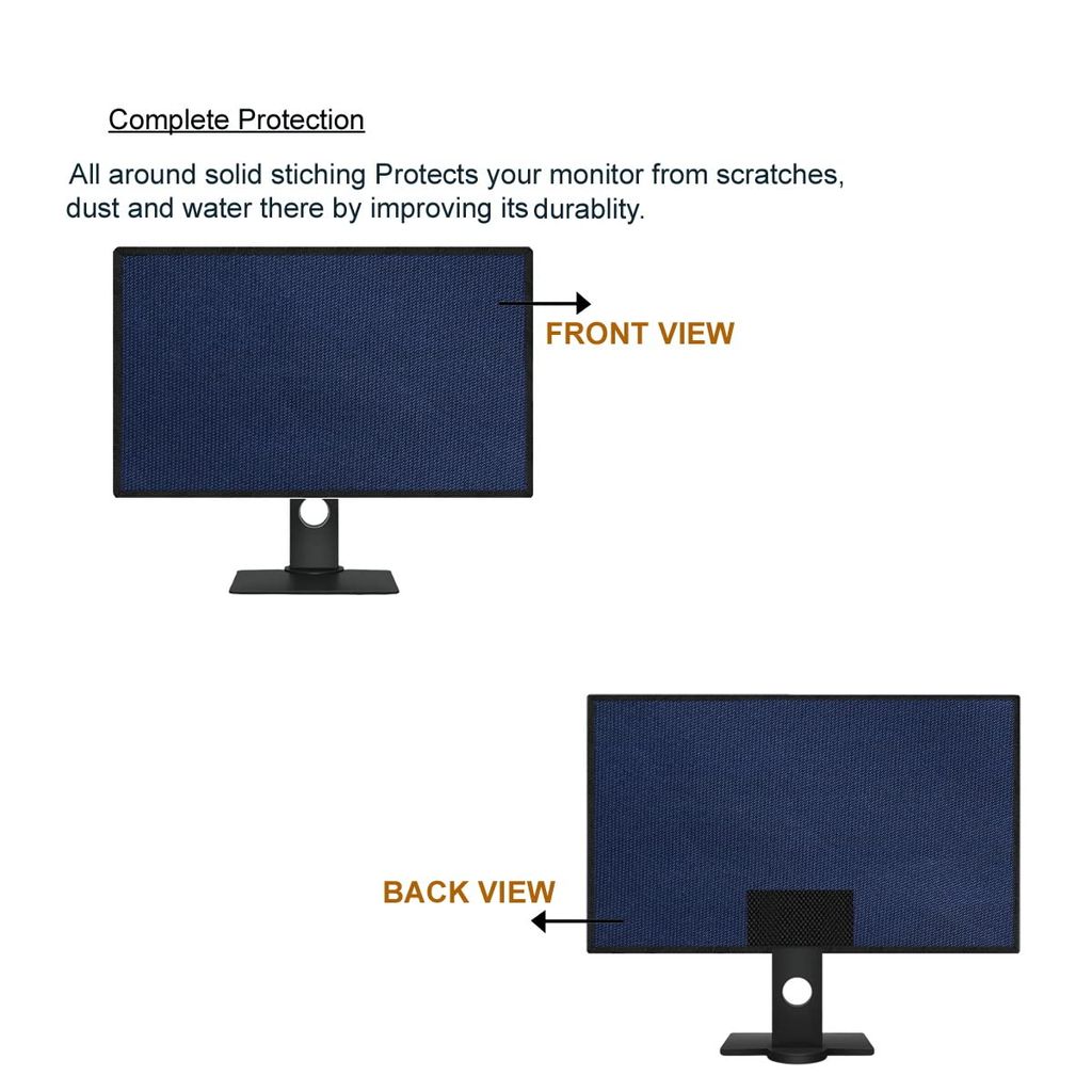 PalaP Super Premium Dust Proof Monitor Cover for ACER 24 inches Monitor (Grey) view 2