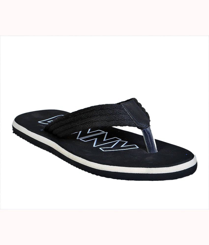 Crazy Bunny - Navy Blue Men's Thong Flip Flop view 2