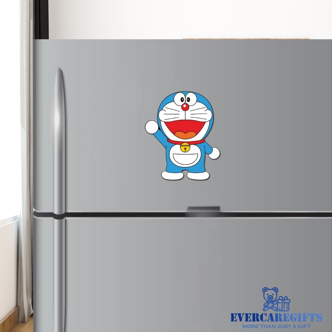 Doraemon Fridge Magnet Cartoon Refrigerator Sticker Gift for Kids, Return Gift Idea view 2