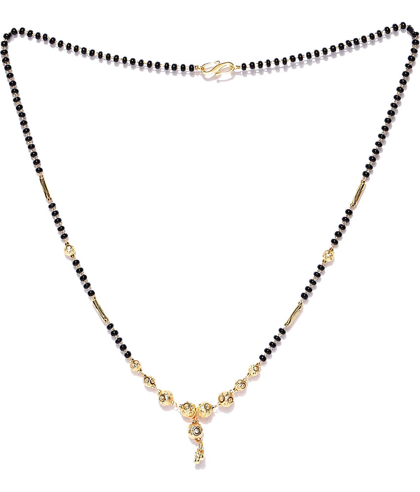 YOUBELLA Golden Mangalsutra ( Pack of 1 ) view 2