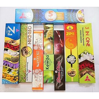 Navamallika Agarbatti Navamallika Sampoorna Puja Multi Fragnannce (25, Set Of 12) view 2
