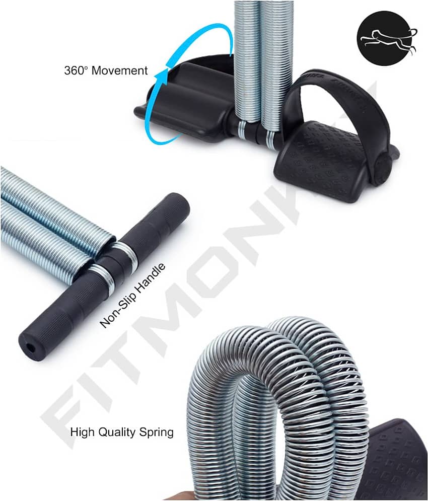 6 in 1 Home Gym Tummy Trimmer Fitness Equipment (Double Spring) view 2