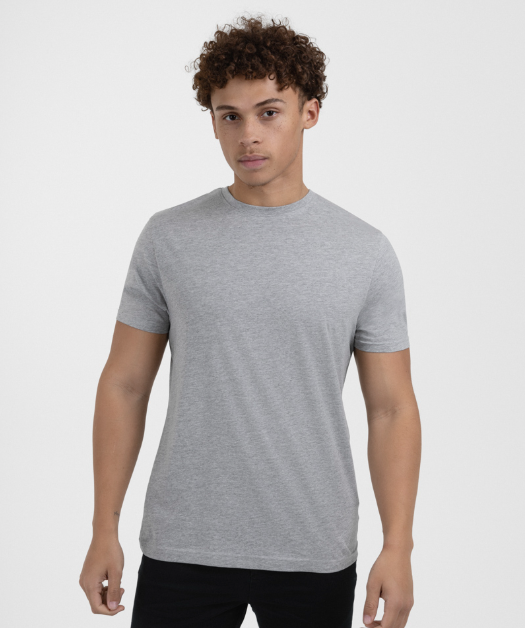 Grey, White and Black Pack Of 3 Classic T-Shirt view 2