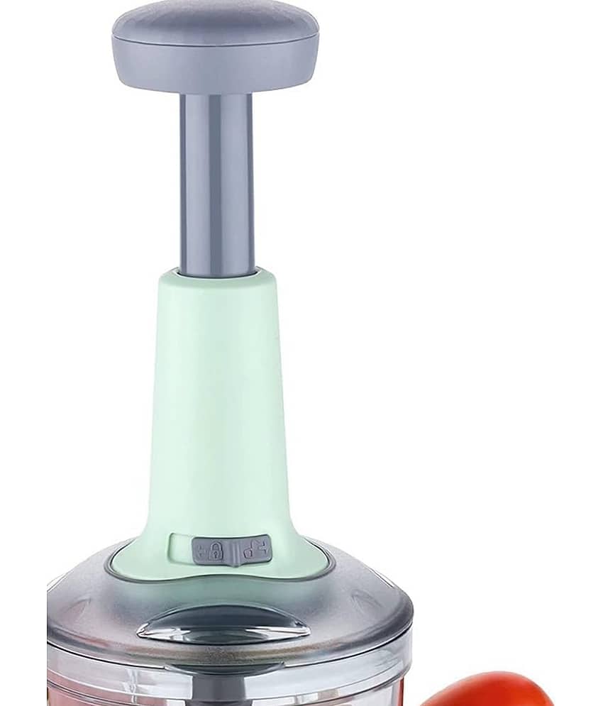 THRIFTKART Plastic 900 ml Vegetable Push Chopper (Set of 1) view 2