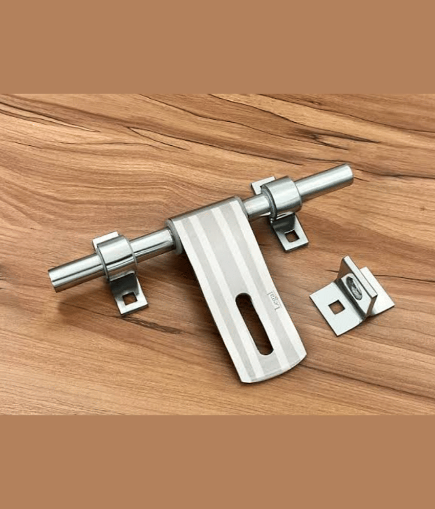 Adison aldrop handle 8 inch stainless steel rod handle heavy duty with all accessories and screws heavy duty aangle lock PACK OF 1 SET
