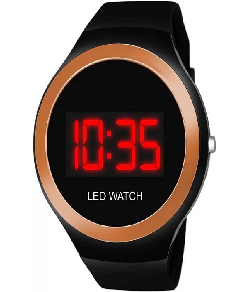 Hala - Black Dial Digital Boys Watch ( Pack of 1 )