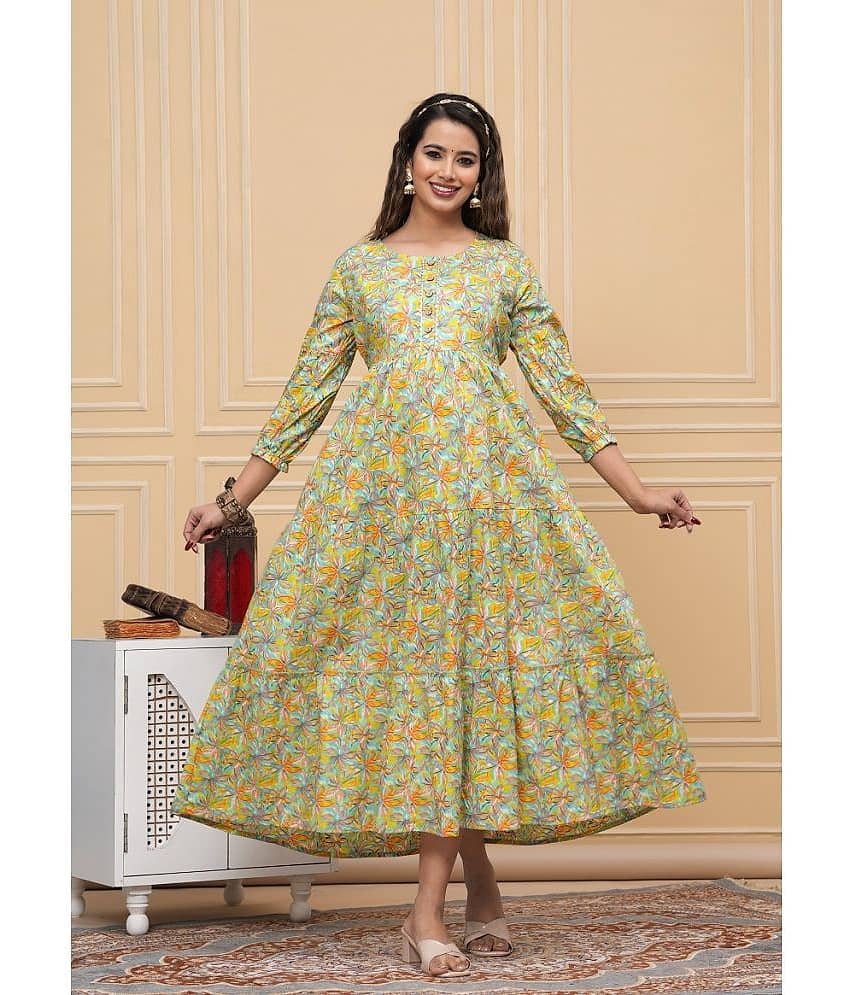 Nevisha Style Multi Color Cotton Maternity Kurta Single