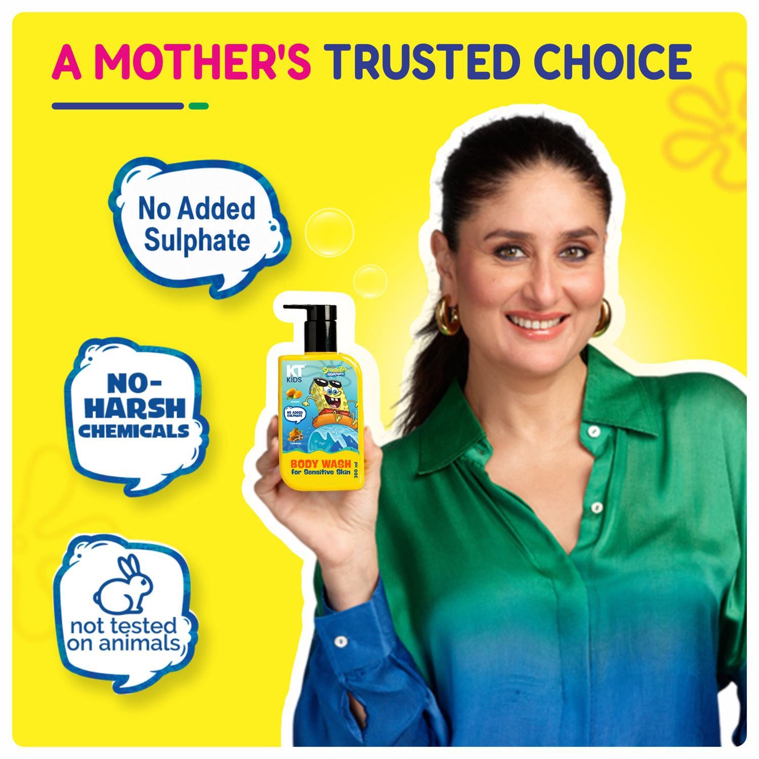 KT Kids Body Wash – 300ml view 2
