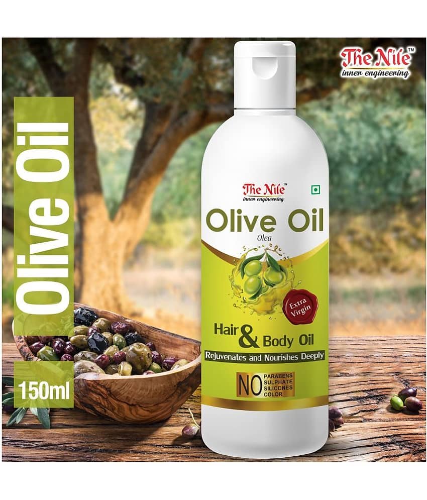 The Nile Olive Oil 150 ML + Almond Oil 200 ML Hair & Skin Care Oil 350 mL Pack of 2 view 2