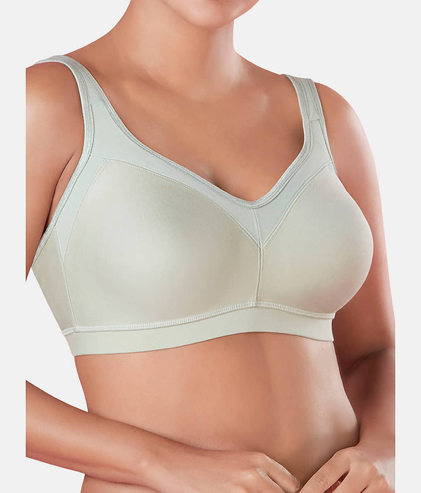 Sonari Cotton Non Padded Women's Everyday Bra ( Sea Green ) sabrinapista view 2