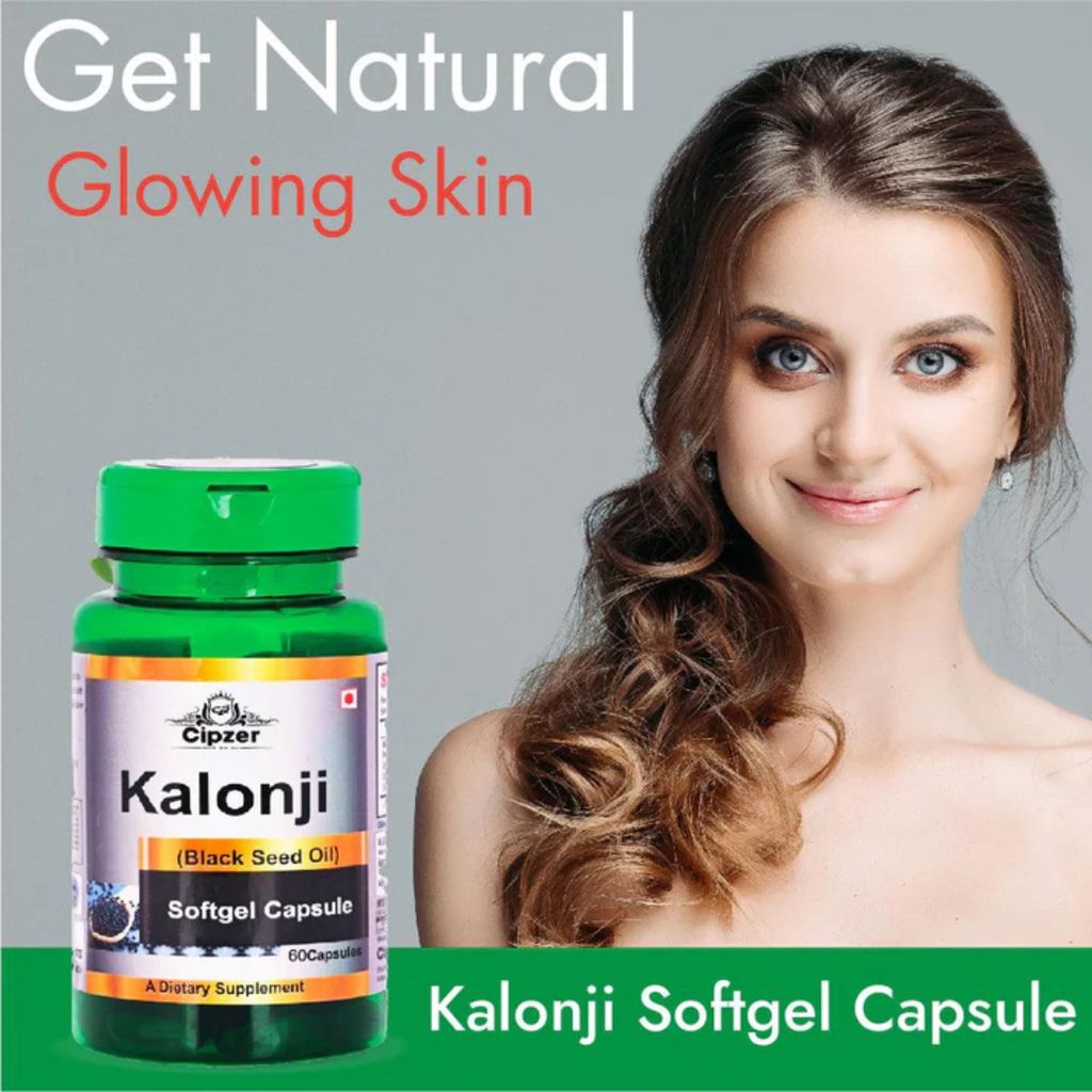 Cipzer Kalonji Oil Soft Gel (60 Capsules): Concentrated Black Seed Power for Immunity & Wellness view 2