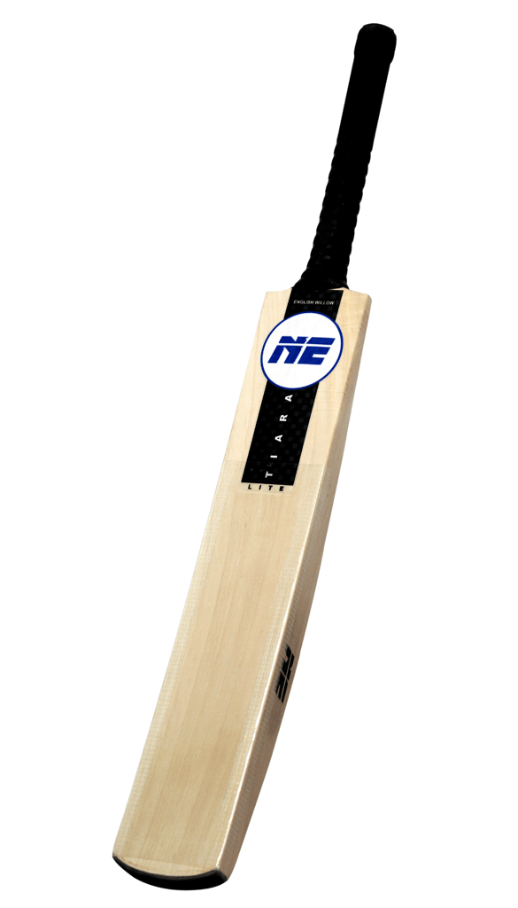 NE NEPTUNE TIARA LITE Grade 5 English Willow Cricket Bat for Men and Boys | Cross Weave Tape on The Face| Short Handle| Lightweight | Free Cover | Short Handle