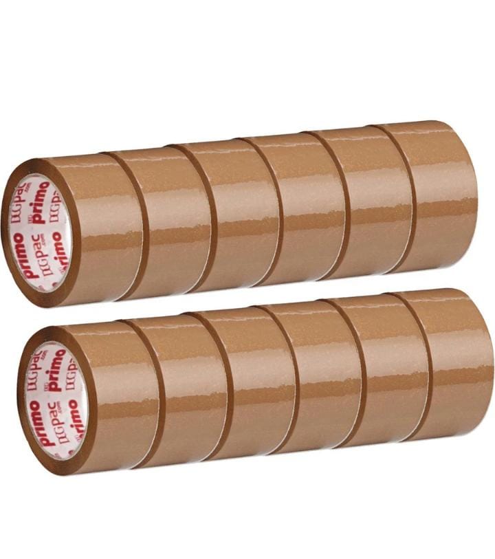 Primo Brown Packaging Tape 2 Inch 200 Meter