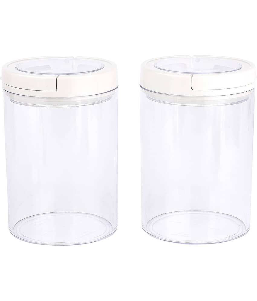 Jaypee Plus Seal It Plastic Tea/Coffee/Sugar Container Set of 2 750 mL view 2