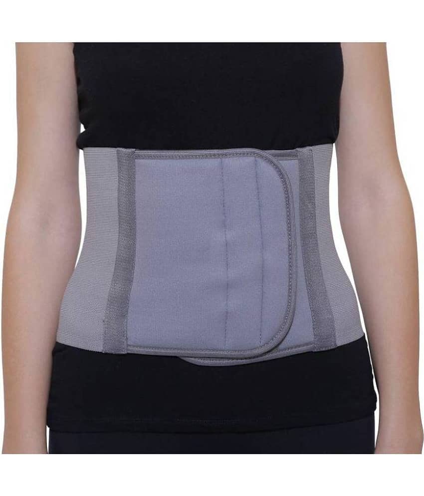Medtrix Abdominal Belt Waist Support Back Support Grey -XL Abdominal Support XL