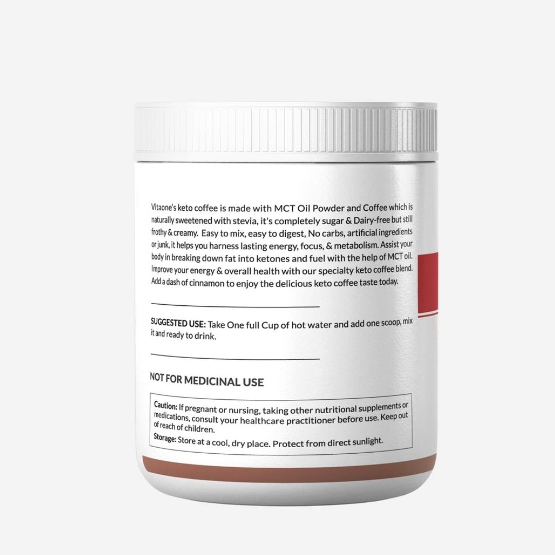 VitaOne Instant Keto Coffee Mix for Energy & Weight Support view 2