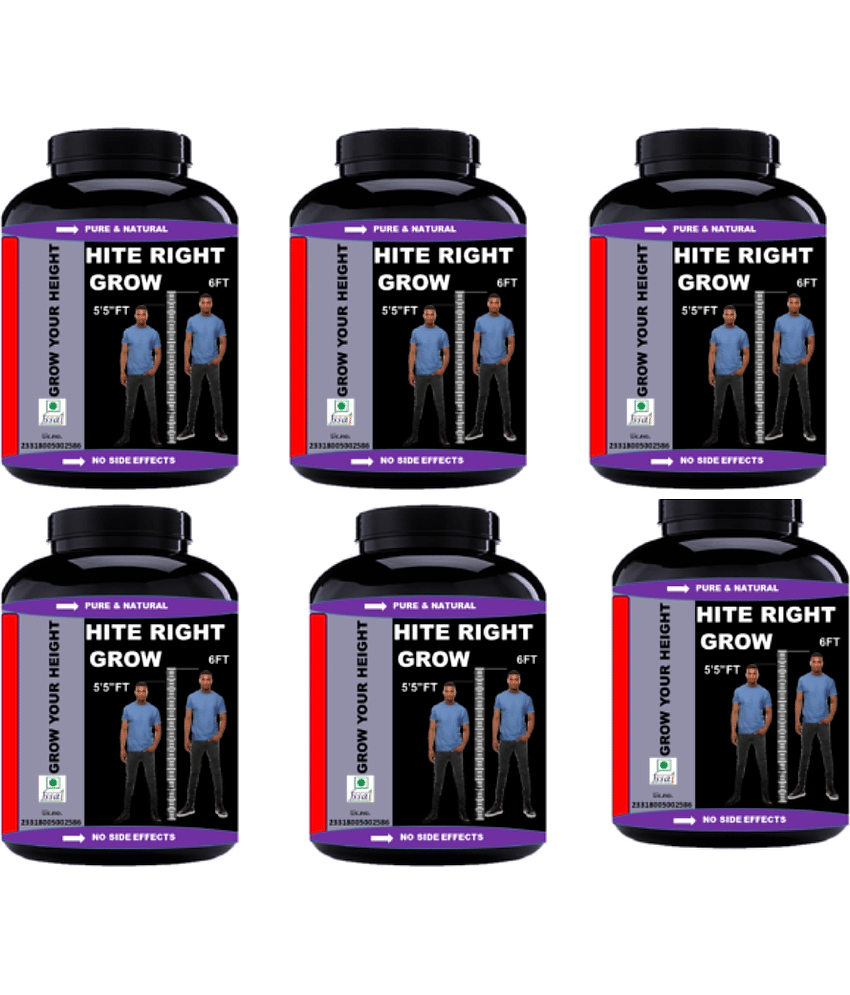 Hindustan Herbal HITE RIGHT GROW 0.6 kg Powder Pack of 6