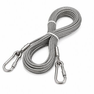 Indoor Outdoor Stainless Steel Clothesline Wire for Balcony and Terrace Use