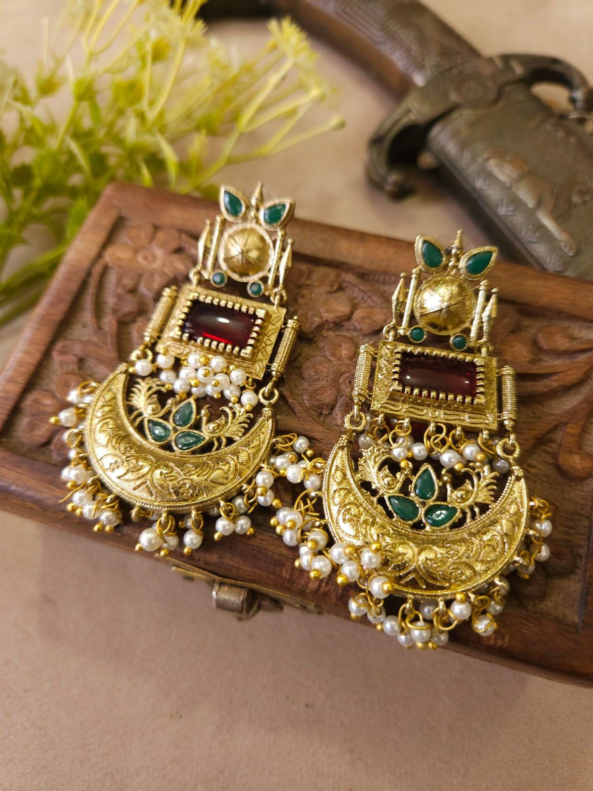 Earrings view 2