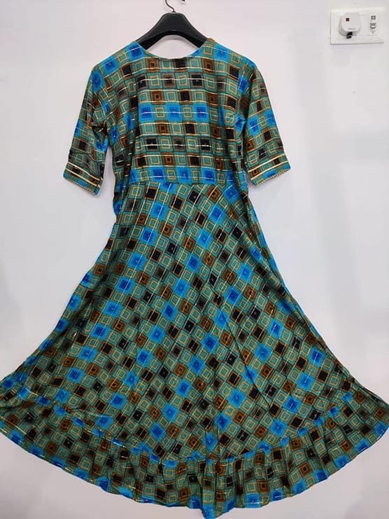 Women's Kurti Blue view 2