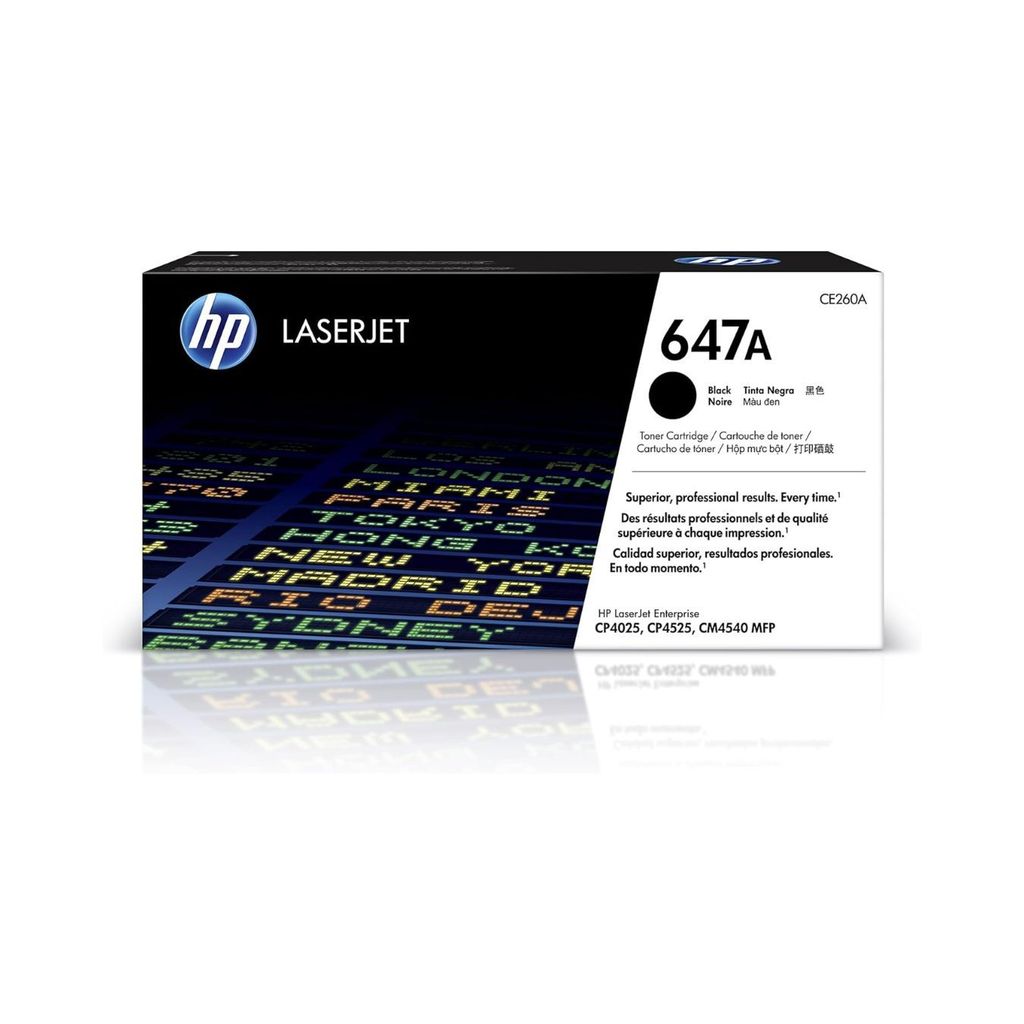 HP 647A Black Original LaserJet Toner Cartridge (CE260A) view 2
