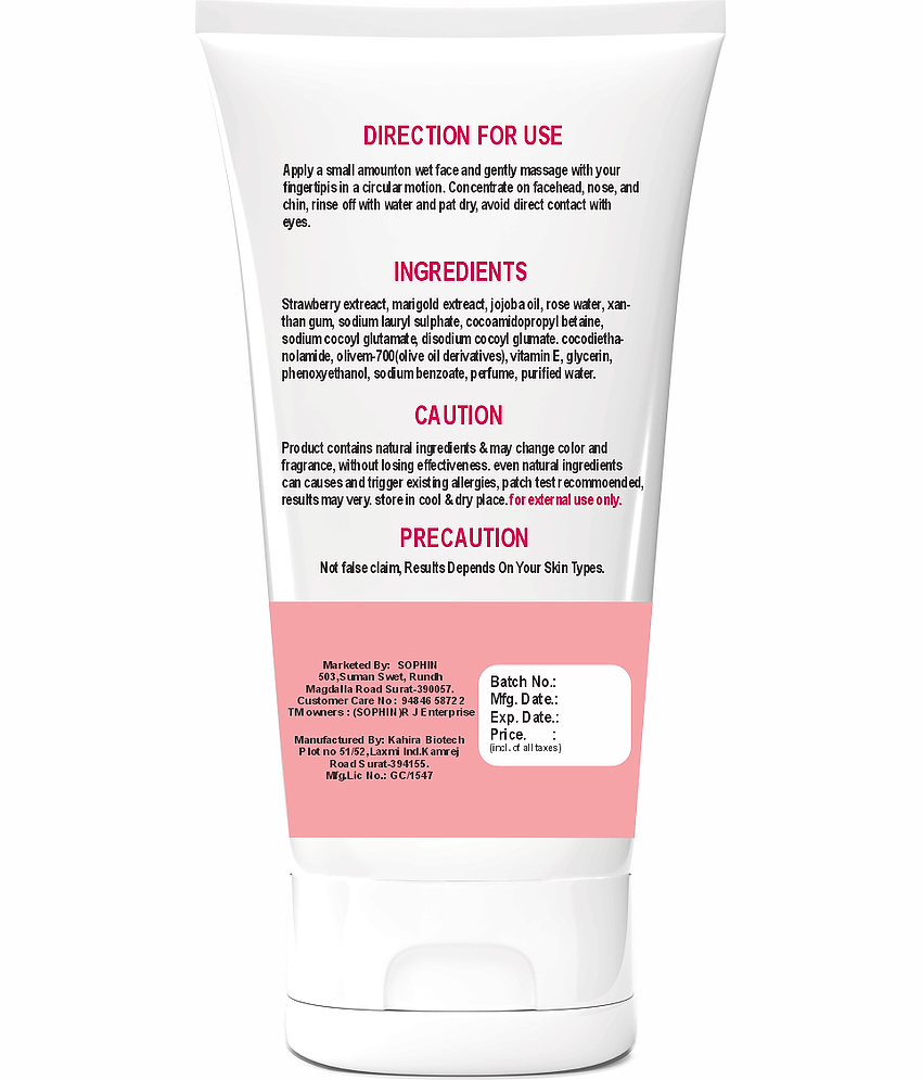 SOPHIN - Excess Oil Removal Face Wash For All Skin Type ( Pack of 1 ) view 2