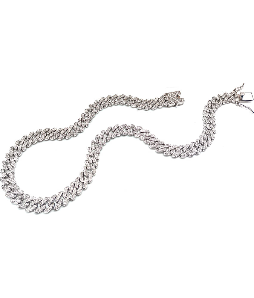 SHANKH-KRIVA Silver Plated Chain ( Set of 1 ) view 2