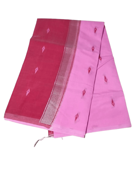 Kalyani Cotton Saree for Women | Soft Pure Cotton Saree with Blouse Piece | Traditional Daily Wear Handloom Style Saree | Lightweight Breathable Cotton Saree for Office, Casual & Festive Wear view 2