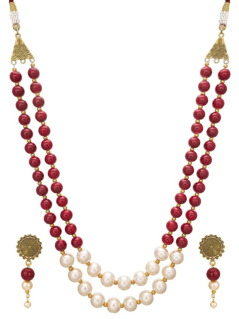 Morison Golden Glow Necklace and Earrings Set Illuminate Your Look view 2