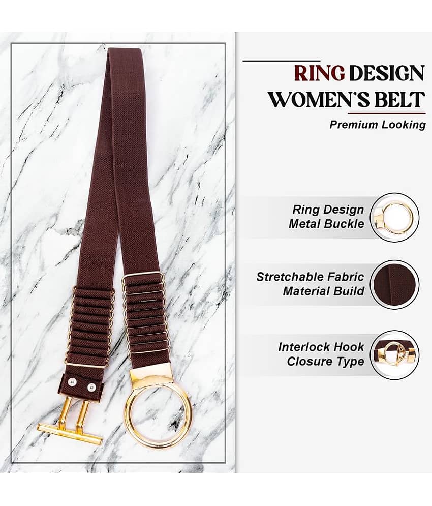 REDHORNS Fabric Women's Stretchable Belt ( Pack of 1 ) view 2