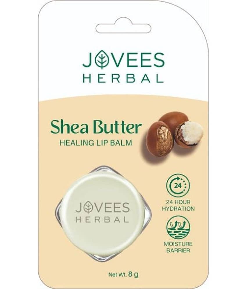 Jovees Herbal Shea Butter Healing Lip Balm 24 Hour Hydration, 8gm (Pack of 1) view 2