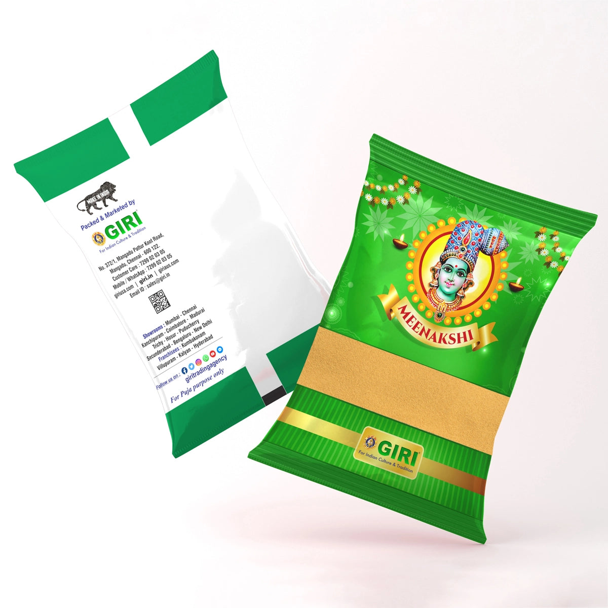 Giri Divine Pooja Powder| Chandan Tika | Sandal Powder for Abhishekam 100gram view 2