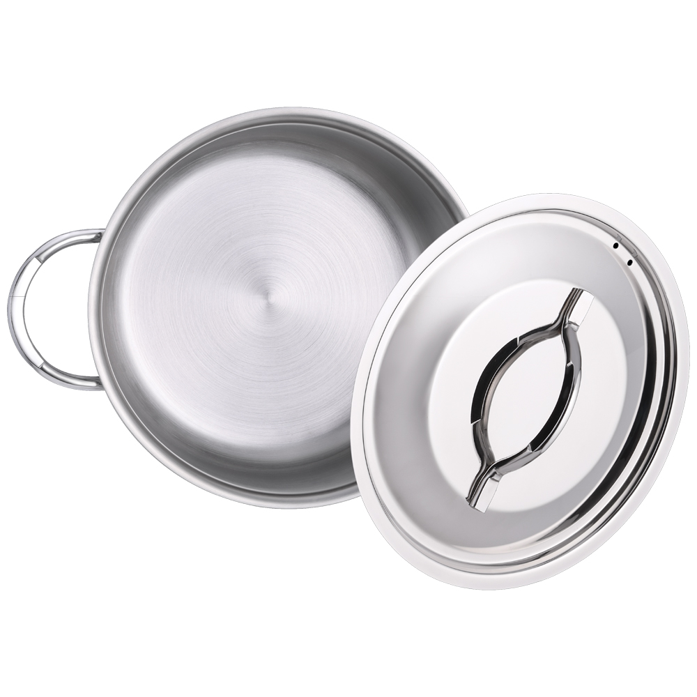 Premier 3-ply Clad Stainless Steel Stew Pot TPC-20 cm view 2
