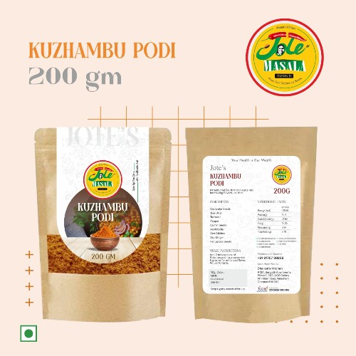 Jote Masala Kuzhambu Podi 200 Gms view 2